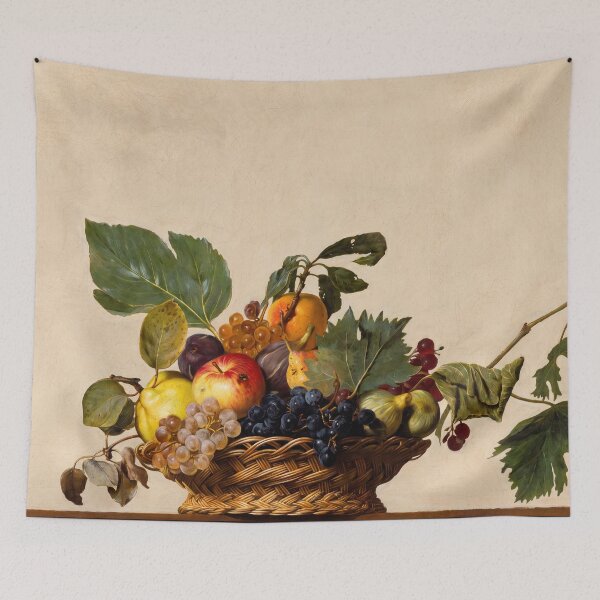 Item preview, Baroque Basket of Fruit Still Life designed and sold by artofuniverse.