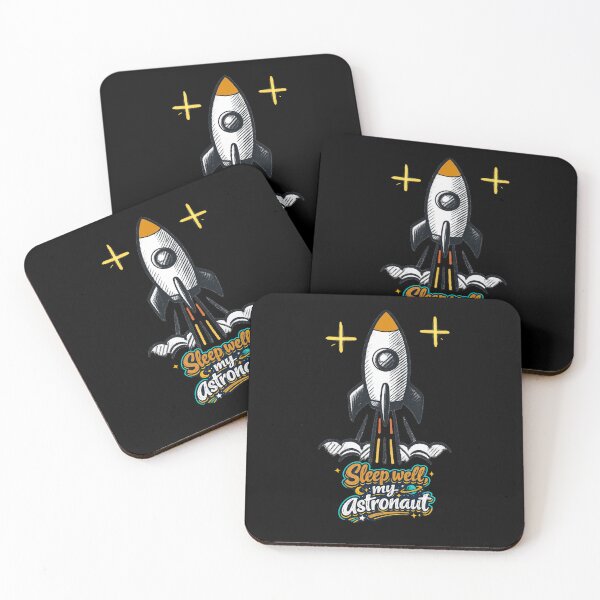 Item preview, Dreamy Space Quote Design - Sleep Well, My Astronaut designed and sold by Rocket&Stars.