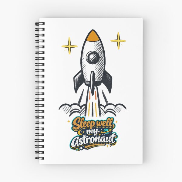 Item preview, Dreamy Space Quote Design - Sleep Well, My Astronaut designed and sold by Rocket&Stars.