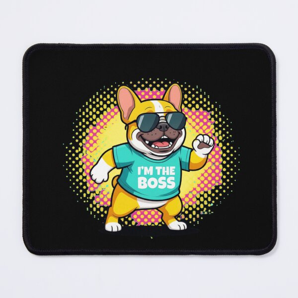 Item preview, Funny french bulldog in glasses designed and sold by HeartInThisArt .