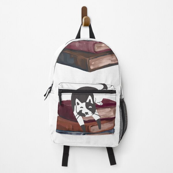 Item preview, Cute Cat Sleeping on Vintage Books designed and sold by PetruArtDesigns.