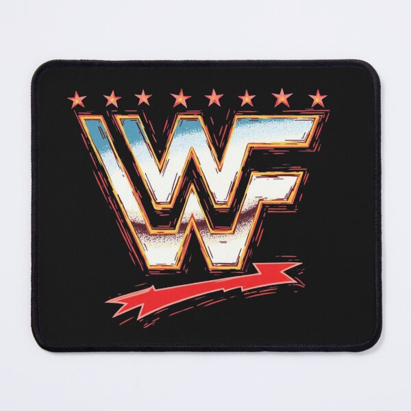 Item preview, Retro WWF Classic Vintage Block Logo Wrestling designed and sold by Sedwalhissan.