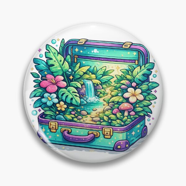 Item preview, Jungle inside a suitcase designed and sold by dmayuscula.