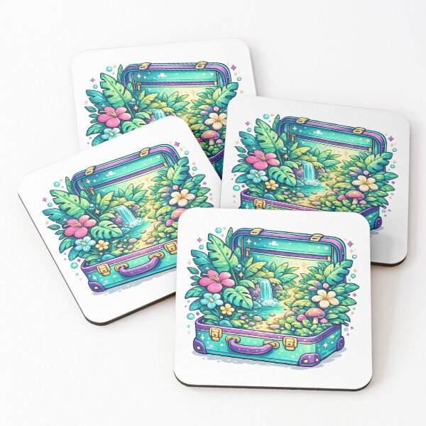Item preview, Jungle inside a suitcase designed and sold by dmayuscula.