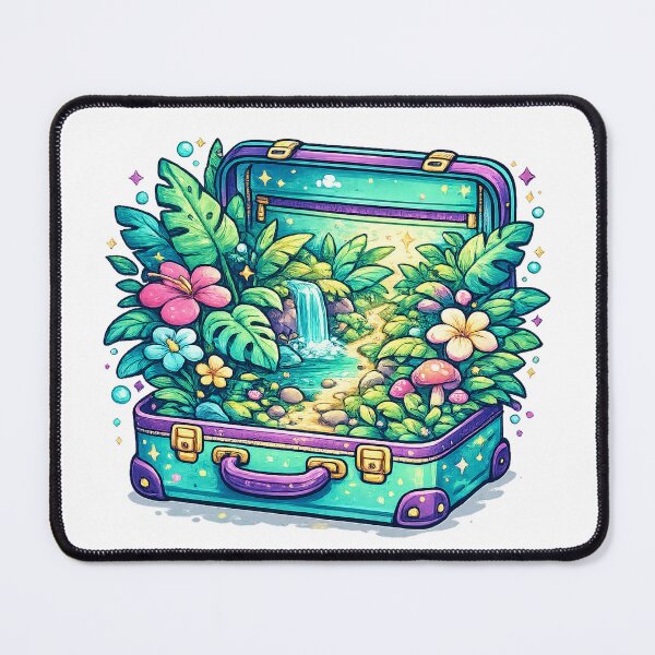 Item preview, Jungle inside a suitcase designed and sold by dmayuscula.