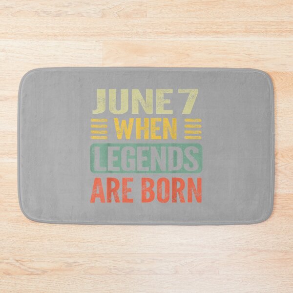 Item preview, Legends are Born On June 7th Vintage Birthday Jun 7 designed and sold by ArleneRowe.