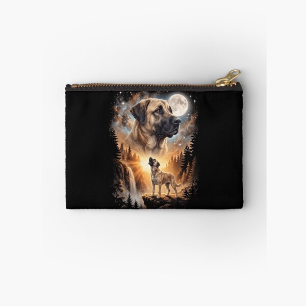 Item preview, Anatolian Shepherd Dog Howling Moon Art Dog Mom Dad Lover designed and sold by dian-rody-crest.