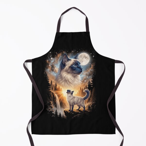 Item preview, Balinese Howling Moon Art Cat Mom Dad Lover designed and sold by dian-rody-crest.