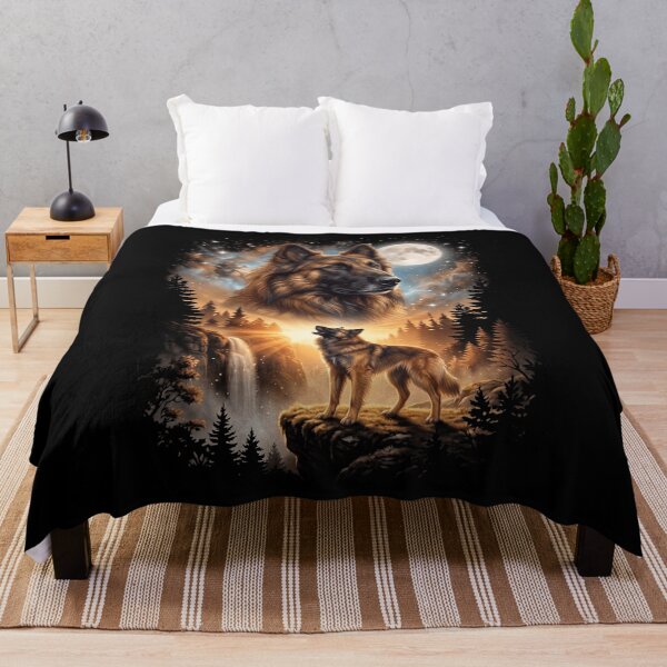Item preview, Belgian Shepherd Howling Moon Art Dog Mom Dad Lover designed and sold by dian-rody-crest.