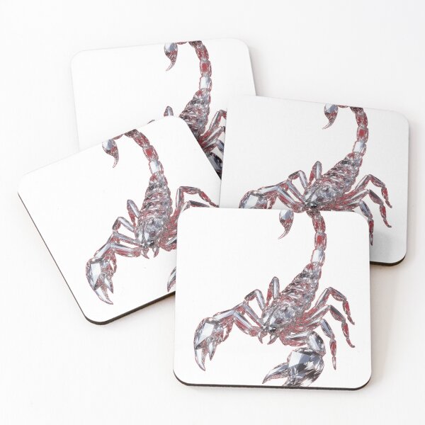 Item preview, Crystal Scorpion – Mystical Red Glow designed and sold by Bluesax.