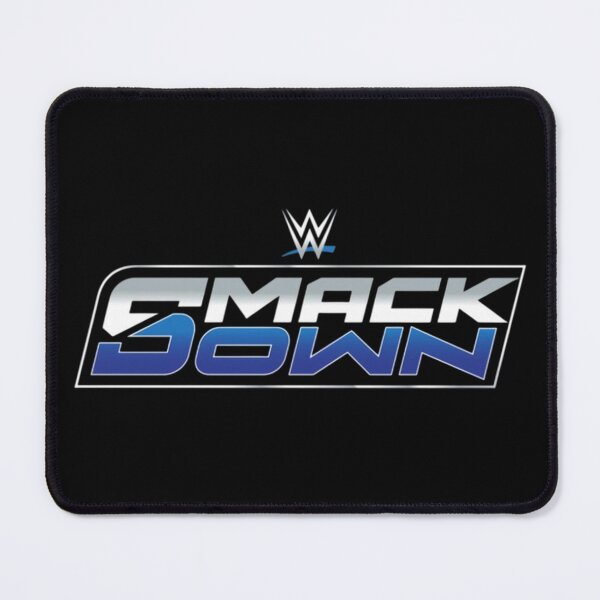 Item preview, WWE SmackDown Blue Metallic Brand Logo designed and sold by Sedwalhissan.