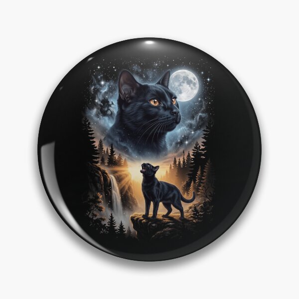 Item preview, Bombay Howling Moon Art Cat Mom Dad Lover designed and sold by dian-rody-crest.