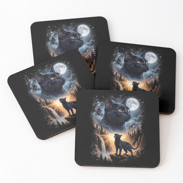 Item preview, Bombay Howling Moon Art Cat Mom Dad Lover designed and sold by dian-rody-crest.