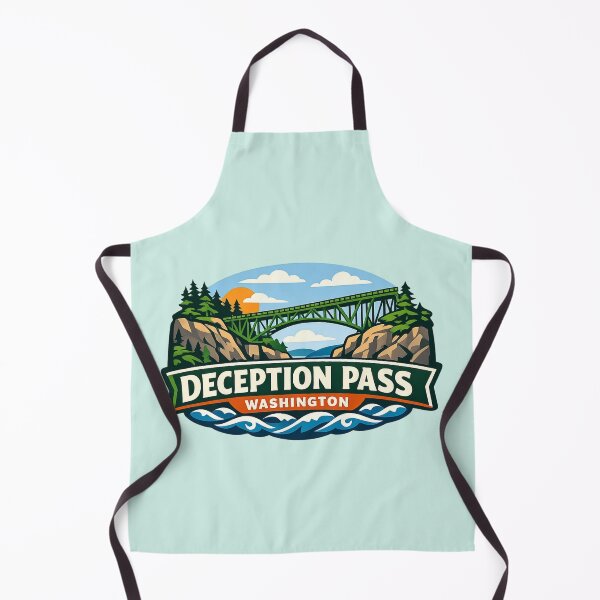 Item preview, Deception Pass Washington Bridge designed and sold by Myra365Art.