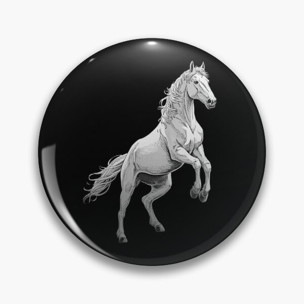Item preview, Horse motif, rising designed and sold by Kirei-Lily.