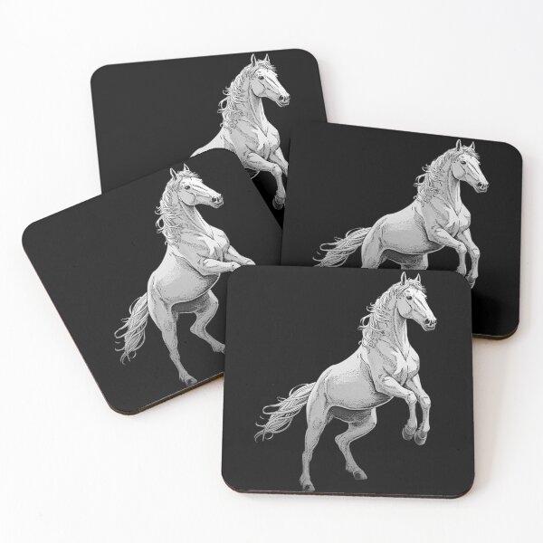 Item preview, Horse motif, rising designed and sold by Kirei-Lily.