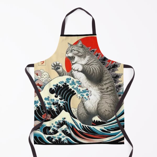 Item preview, Catzilla Cat Japanese designed and sold by nanakoe.