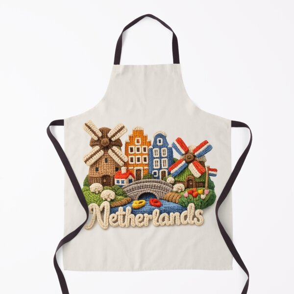 Item preview, Knitted Netherlands Landmark | Handmade Yarn Knit Travel Souvenir designed and sold by Moons Studio.