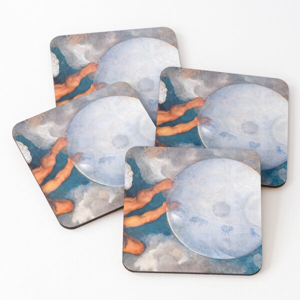 Item preview, Gods Turning the Celestial Sphere Fresco designed and sold by artofuniverse.