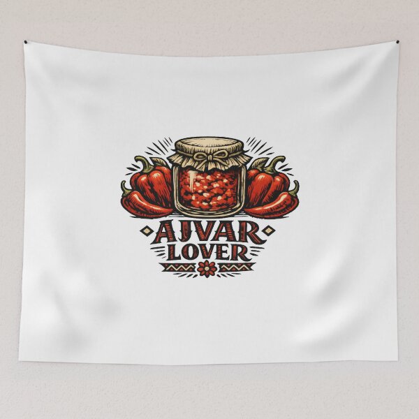 Item preview, Ajvar Lover Woodcut Balkan Food designed and sold by OfficialBalkan.
