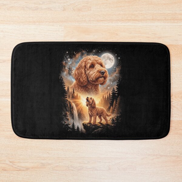 Item preview, Cockapoo Howling Moon Art Dog Mom Dad Lover designed and sold by dian-rody-crest.