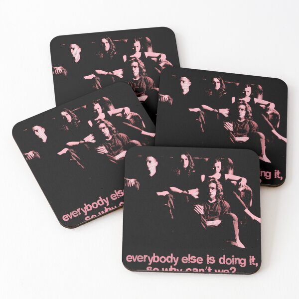 Item preview, Everybody Else Is Doing It Pink Vintage Band designed and sold by MarineCanvas.