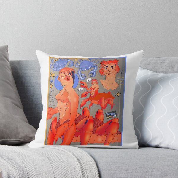 Item preview, Crab woman print designed and sold by *☆ChristinaBaltouShop*☆.