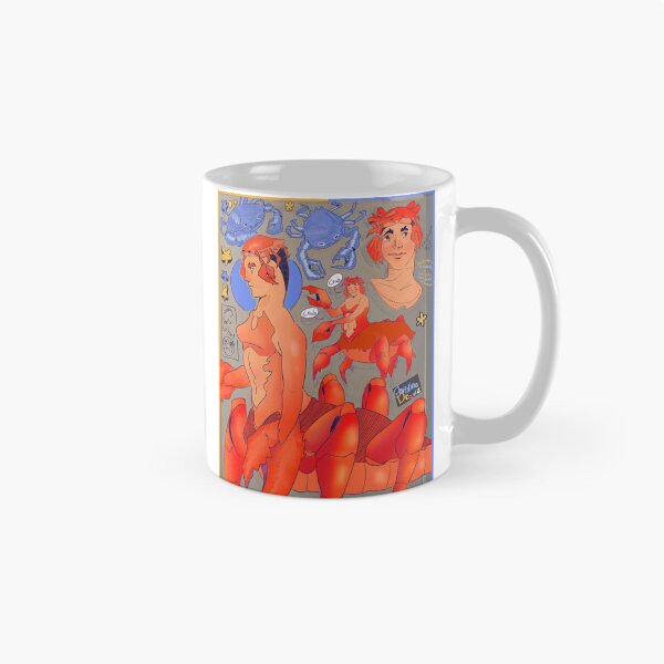 Item preview, Crab woman print designed and sold by *☆ChristinaBaltouShop*☆.