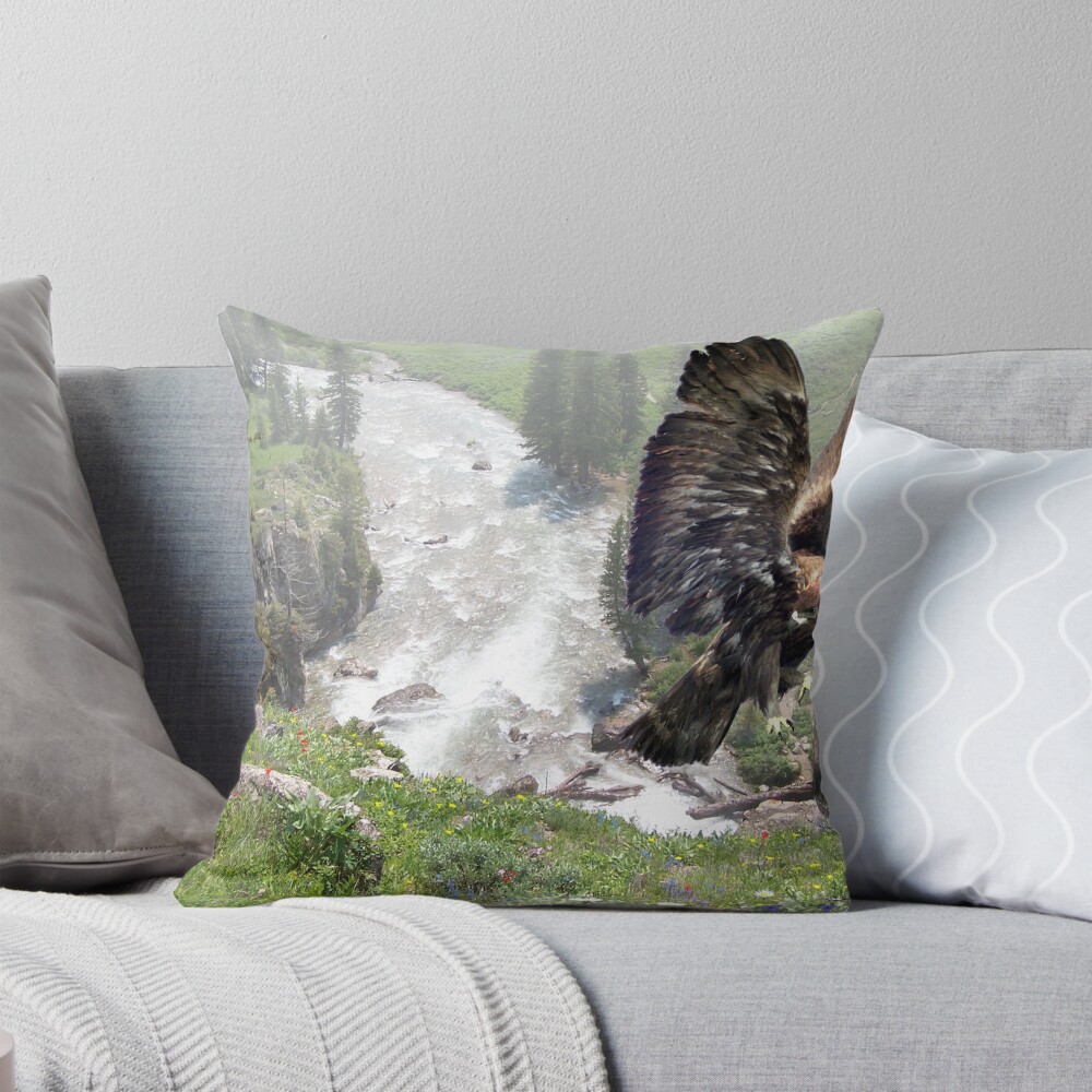 Item preview, Throw Pillow designed and sold by Bilbow.