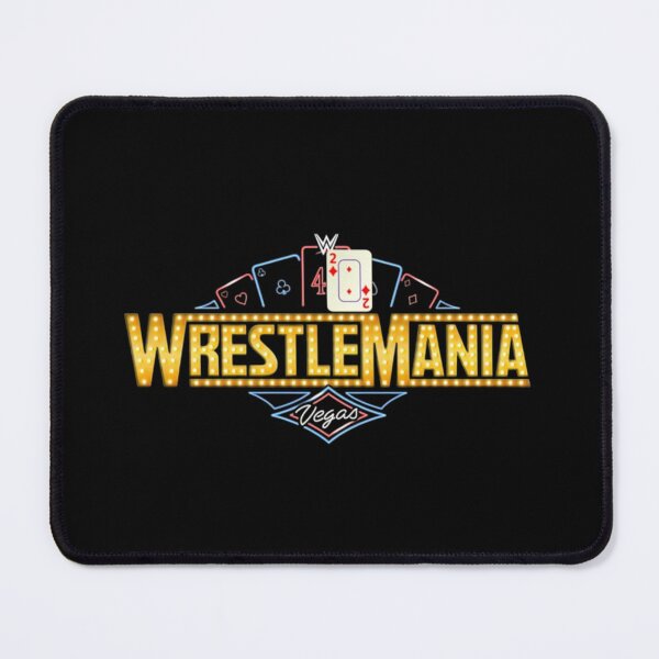Item preview, WrestleMania Vegas Neon Playing Cards Logo designed and sold by Sedwalhissan.