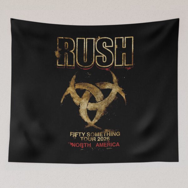 Item preview, Rush Fifty Something Tour 2026 designed and sold by Arya Sahu.