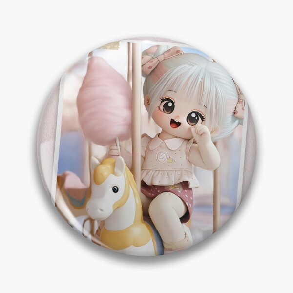Item preview, Carousel Adventure - Cute Pastel Doll Ride designed and sold by Nicole_83.