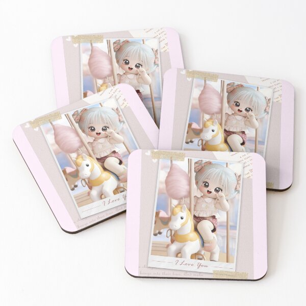Item preview, Carousel Adventure - Cute Pastel Doll Ride designed and sold by Nicole_83.