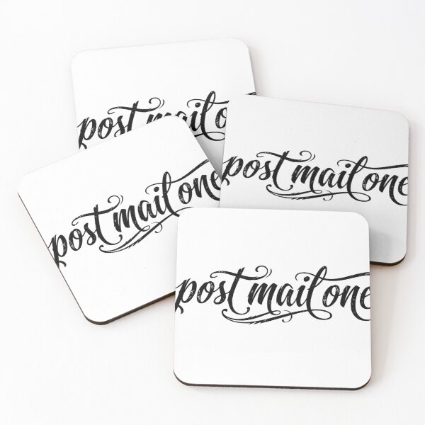Item preview, Post Office Cursive Stamp Graphic Parody designed and sold by lifrary365.
