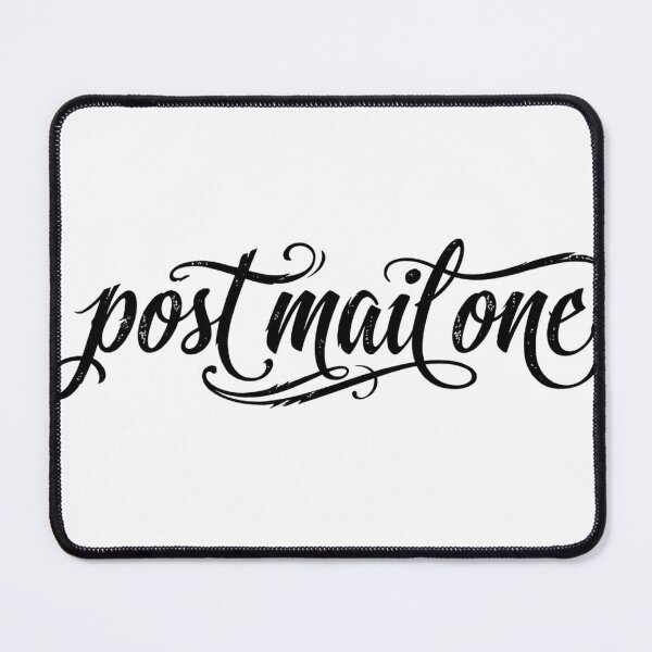 Item preview, Post Office Cursive Stamp Graphic Parody designed and sold by lifrary365.