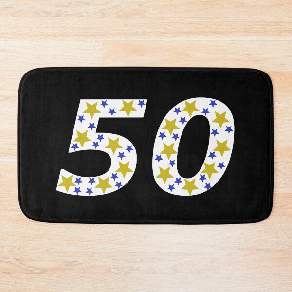 Item preview, 50.BD star pattern, anniversary 50, birthday 50 designed and sold by Kirei-Lily.