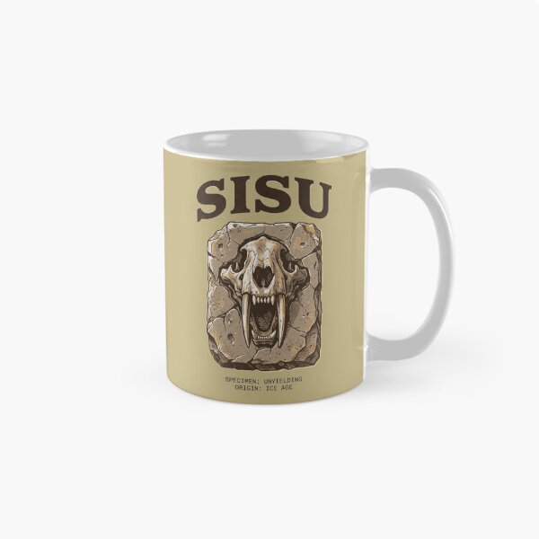 Item preview, SISU Primeval – Saber-Tooth Archival Gym Wear designed and sold by SisuPrintsCo.