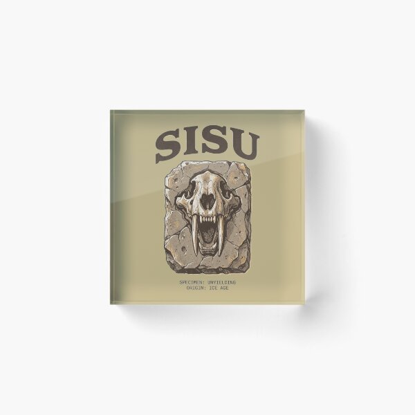 Item preview, SISU Primeval – Saber-Tooth Archival Gym Wear designed and sold by SisuPrintsCo.