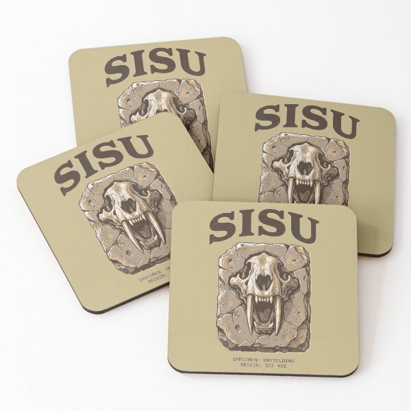 Item preview, SISU Primeval – Saber-Tooth Archival Gym Wear designed and sold by SisuPrintsCo.