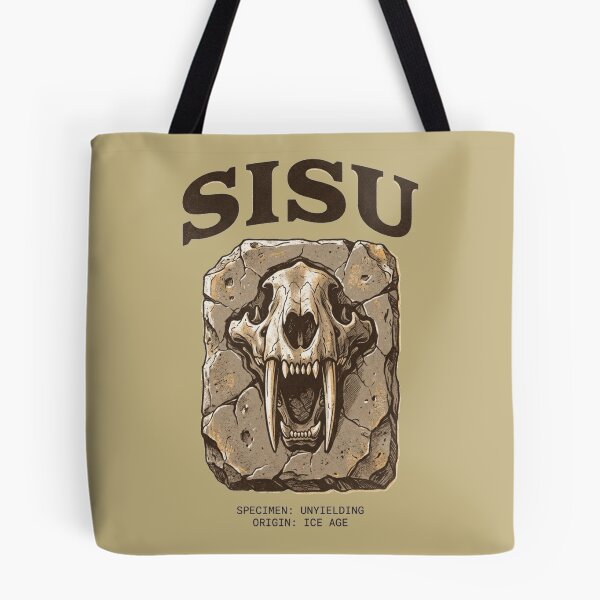 Item preview, SISU Primeval – Saber-Tooth Archival Gym Wear designed and sold by SisuPrintsCo.