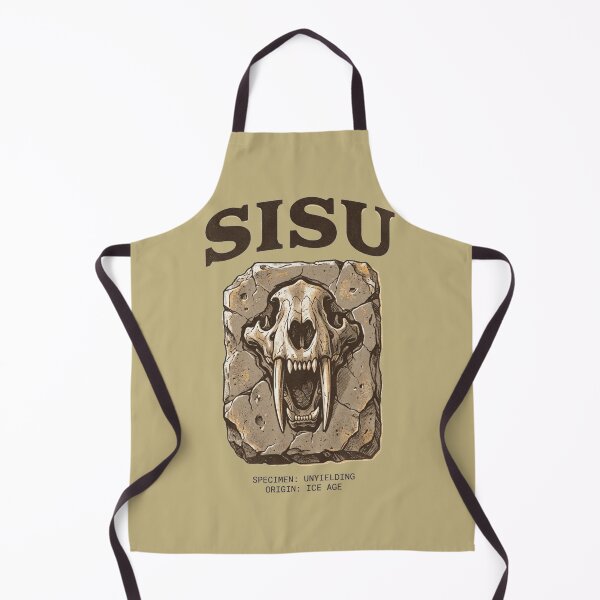 Item preview, SISU Primeval – Saber-Tooth Archival Gym Wear designed and sold by SisuPrintsCo.