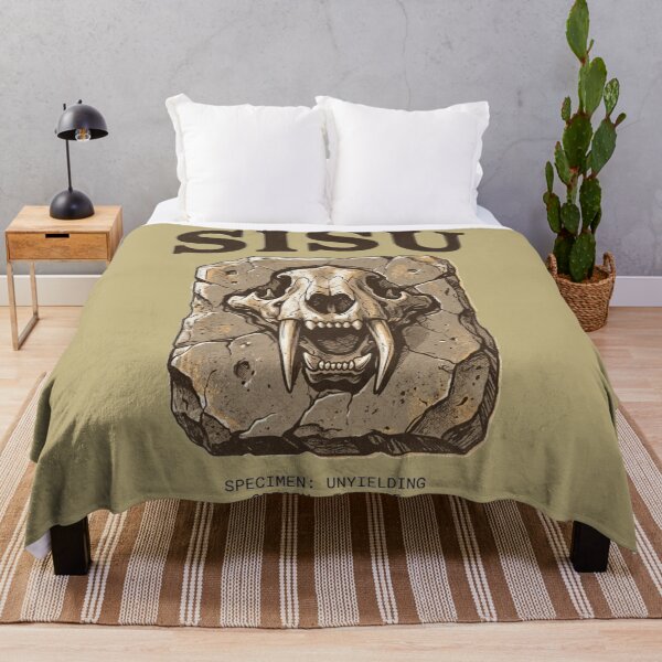 Item preview, SISU Primeval – Saber-Tooth Archival Gym Wear designed and sold by SisuPrintsCo.