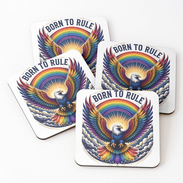 Item preview, Rainbow Eagle Emblem designed and sold by DKSH1234.