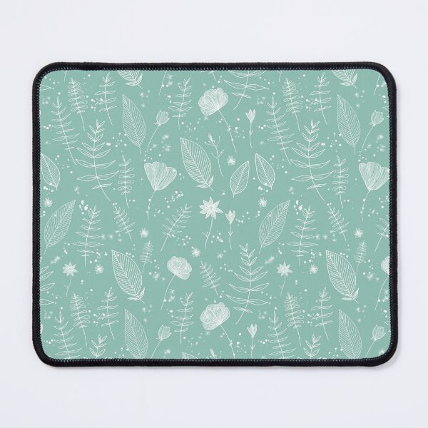 Item preview, Mint Green Wildflower Line Art designed and sold by Little Wimbly.