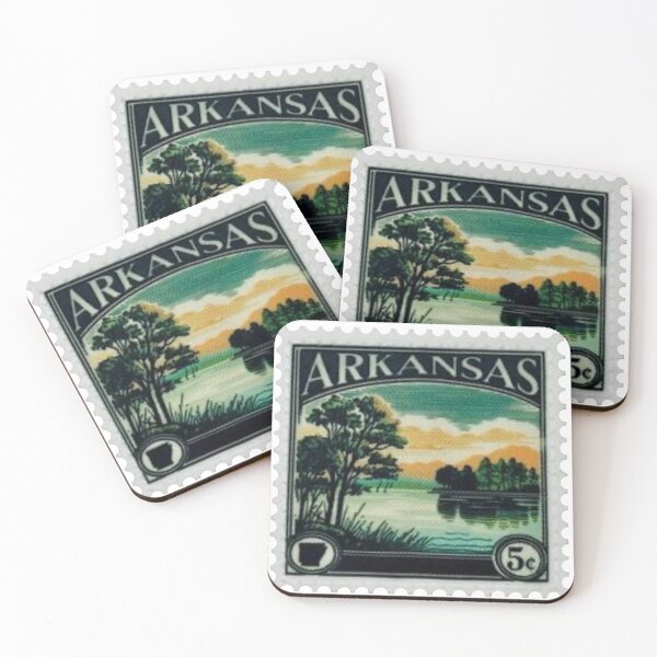 Item preview, Arkansas Post Stamp designed and sold by mgrart15.
