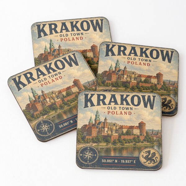 Item preview, Krakow Wawel Castle Vintage Travel Sticker designed and sold by naturalsurvival.