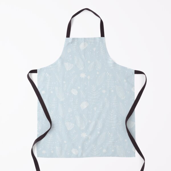 Item preview, Powder Blue Wildflower Line Art designed and sold by Little Wimbly.