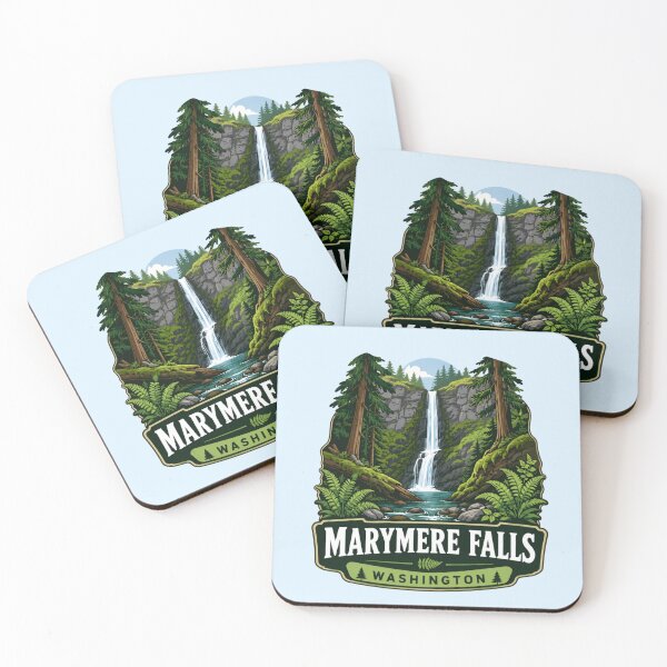 Item preview, Marymere Falls, Washington designed and sold by Myra365Art.
