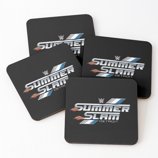 Item preview, WWE SummerSlam Detroit Flames Logo designed and sold by Sedwalhissan.