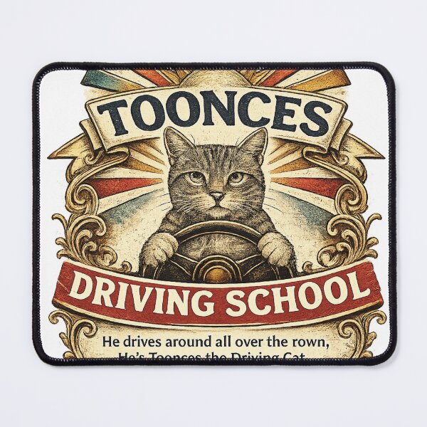 Item preview, Toonces Driving school designed and sold by mariedesigner.